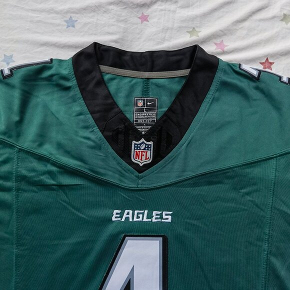 NFL HURTS Green No. 1 Short Sleeve Jersey - Picture 3 of 10